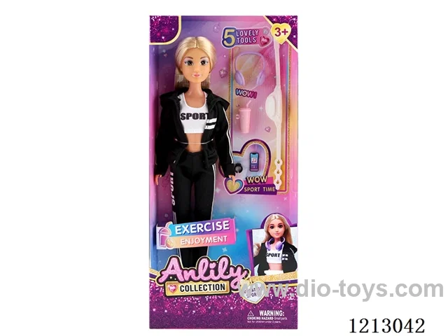 11.5-inch solid body Barbie (brown skin)