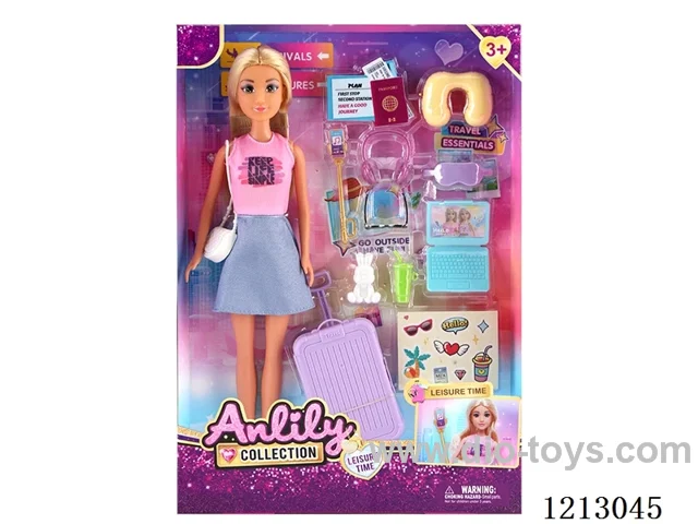 11.5-inch solid body Barbie (brown skin)