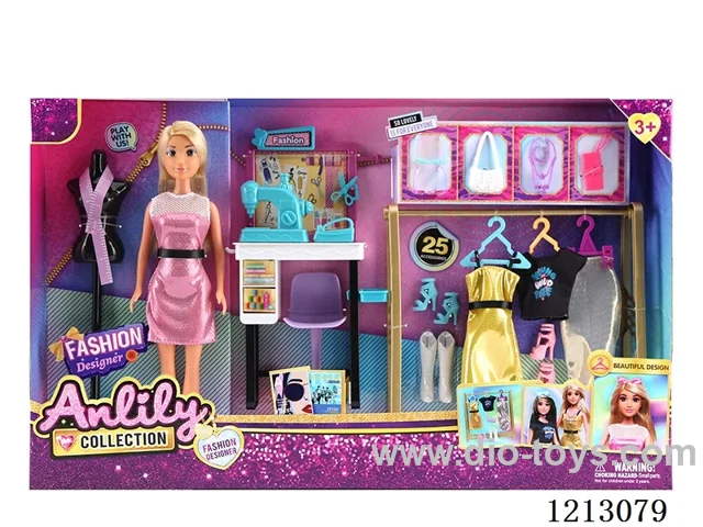 11.5-inch solid body Barbie (brown skin)