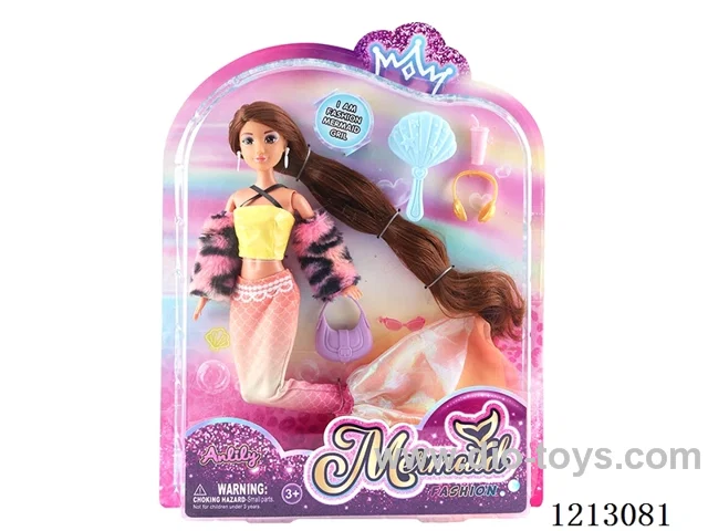 11.5-inch solid body Barbie (brown skin)