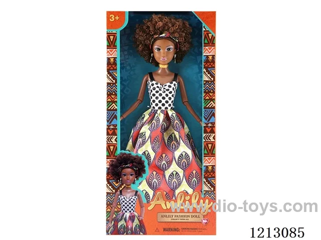 11.5-inch solid body Barbie (dark skin)