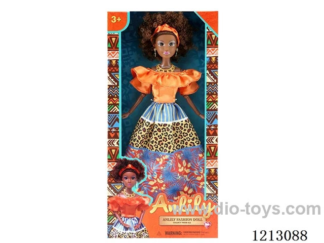 11.5-inch solid body Barbie (dark skin)