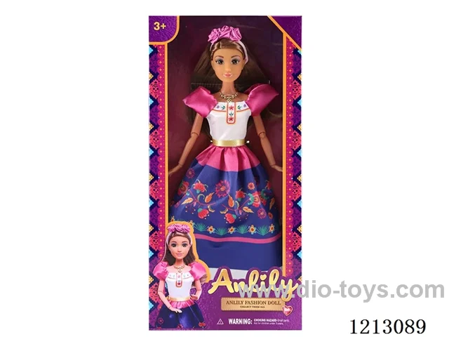 11.5-inch solid body Barbie (brown skin)