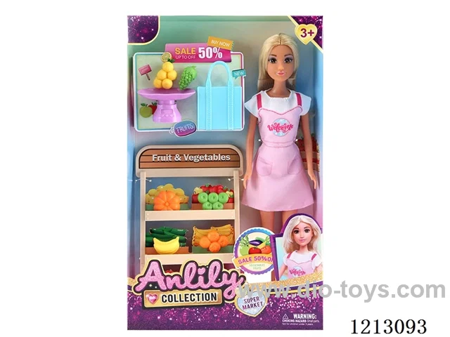 11.5-inch solid body Barbie (brown skin)