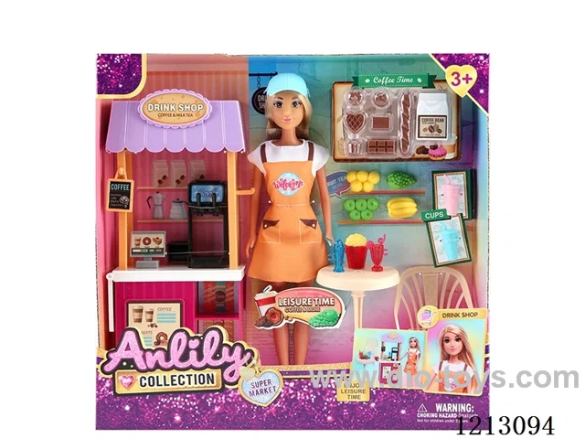 11.5-inch solid body Barbie (brown skin)