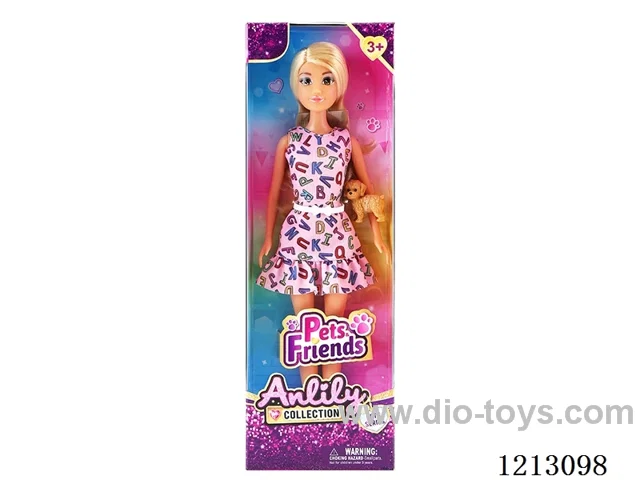 11.5-inch solid body Barbie (brown skin)