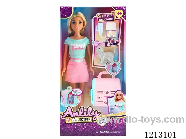 11.5-inch solid body Barbie (brown skin)