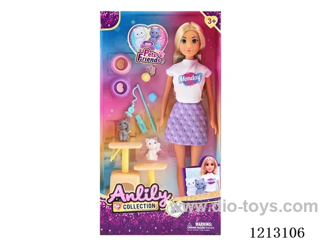 11.5-inch solid body Barbie (brown skin)