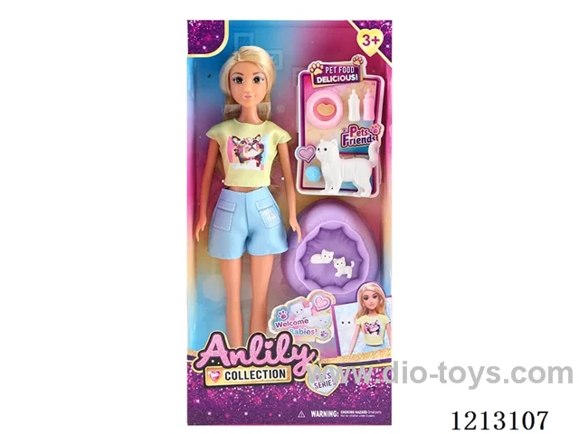 11.5-inch solid body Barbie (brown skin)