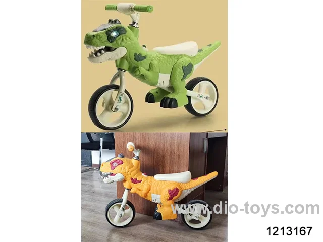 dinosaur free wheel children car-8inch wheel