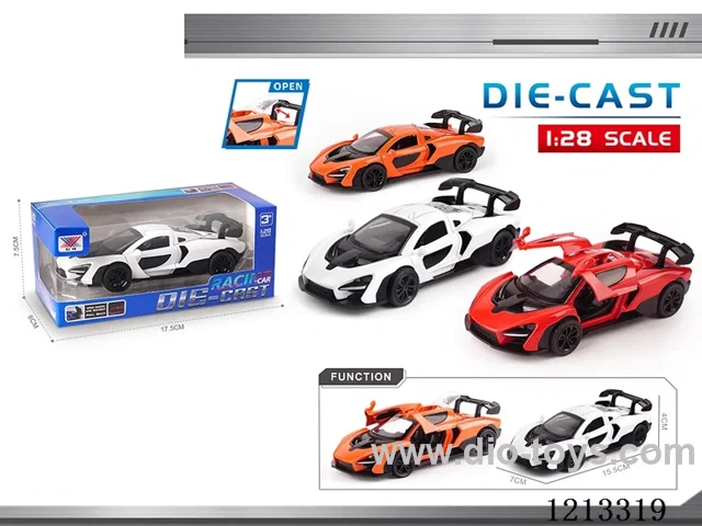 1:28 Alloy Cars-Senna-3door-pull back (1PCS)