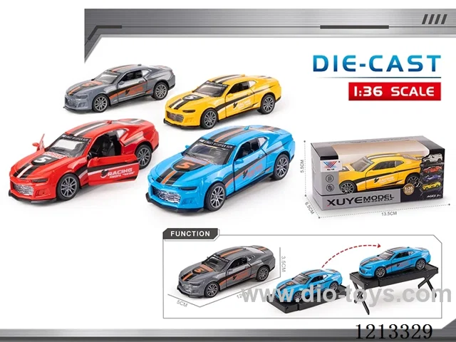 1:36 Alloy-Bumblebee-Model-open door pull back （1PCS）