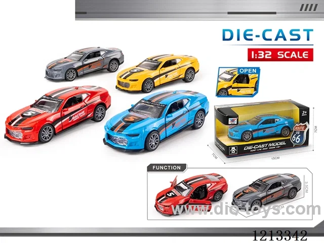 1:32 Alloy car model-Bumblebee-racing car-open door pull back (1PCS)