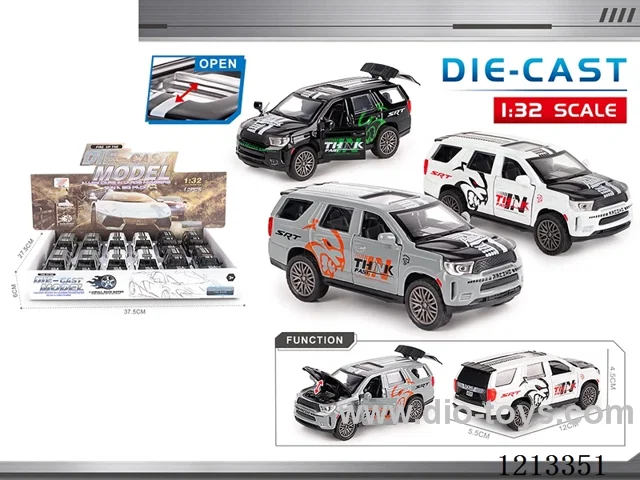 1:32 Durango Alloy Car pull back (12PCS)