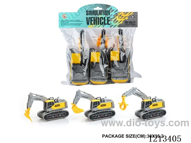 (GCC) (medium) inertial engineering vehicle (3 PCS)