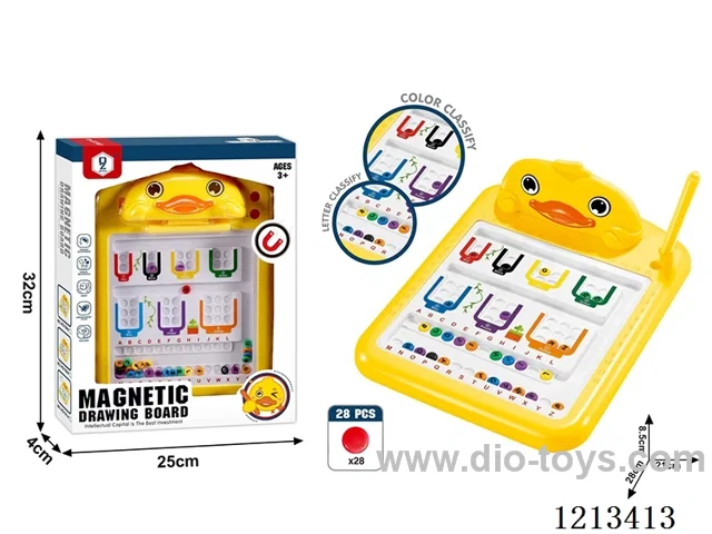 English alphabet color classification drawing board 28 beads