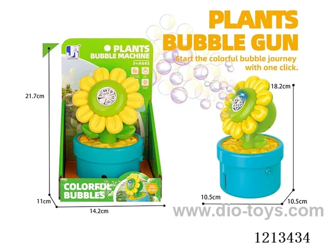 Electric light bubble machine