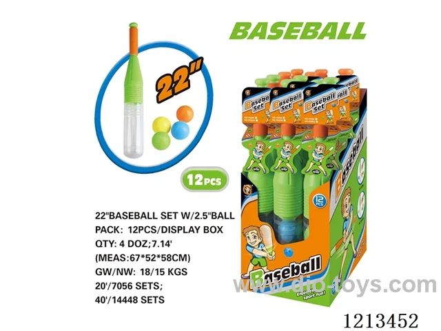 22 "baseball bat set"