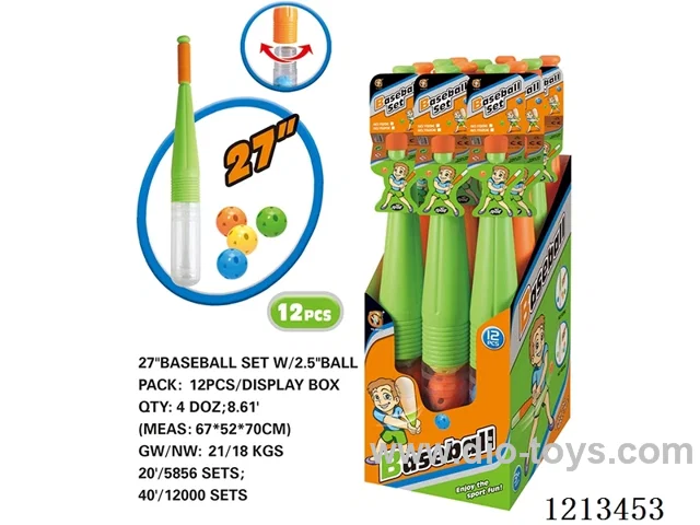 27 "baseball bat set"