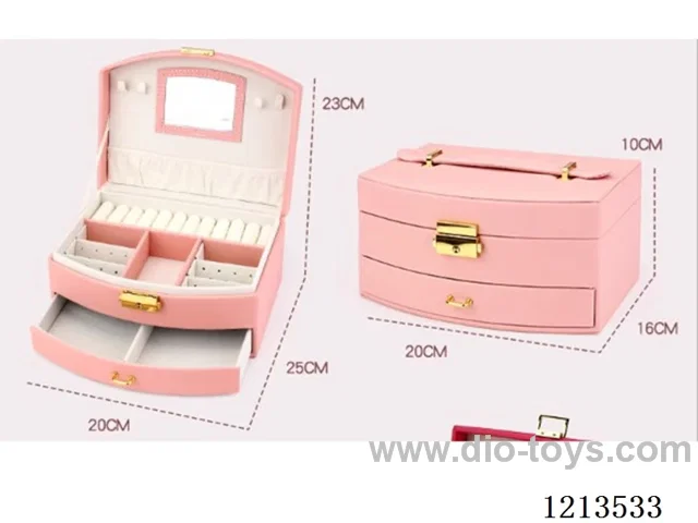 Fan-shaped double-layer box (single box)