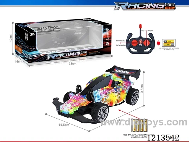 27MHz 1:16 4ch rc graffiti car（not included battery）