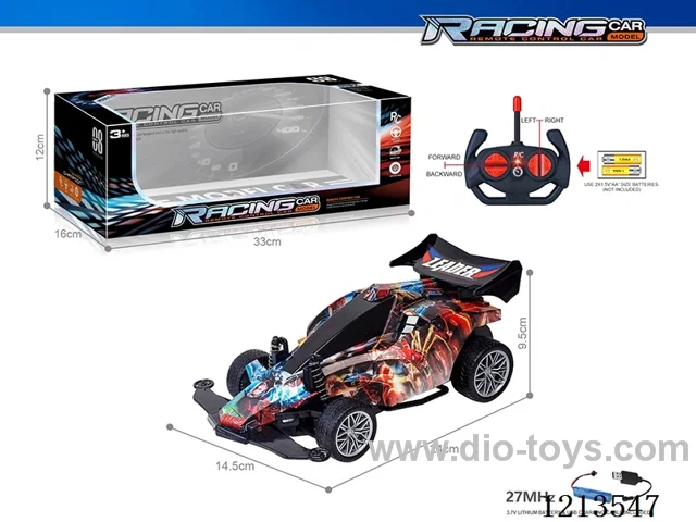 27MHz 1:16 4ch rc graffiti car（included battery）
