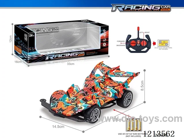 27MHz 1:16 4ch rc graffiti car（not included battery）