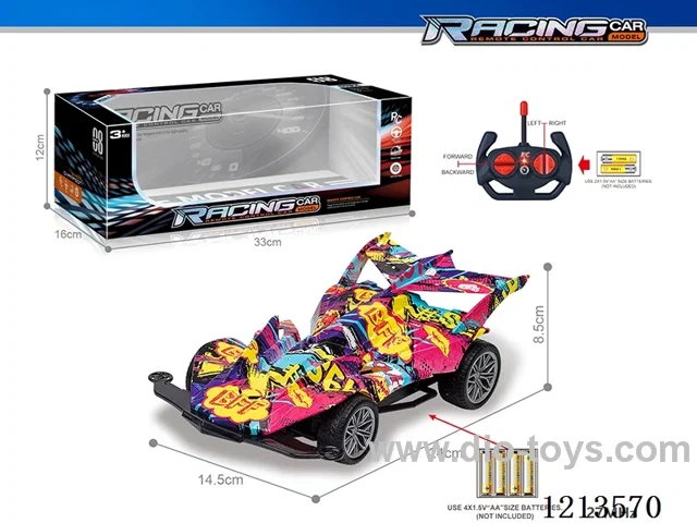 27MHz 1:16 4ch rc graffiti car（not included battery）