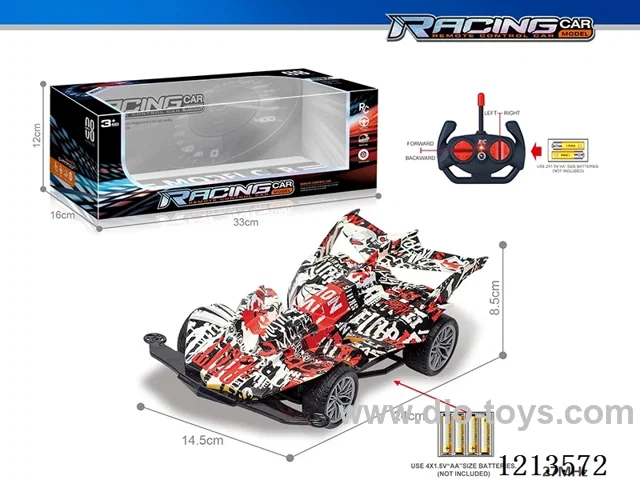 27MHz 1:16 4ch rc graffiti car（not included battery）