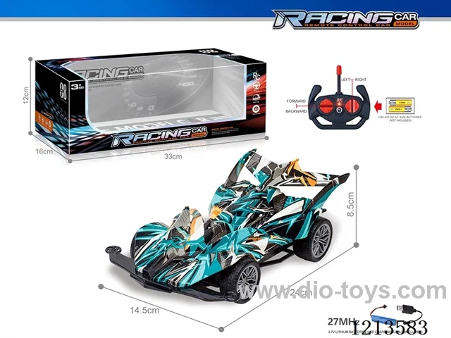 27MHz 1:16 4ch rc graffiti car（included battery）