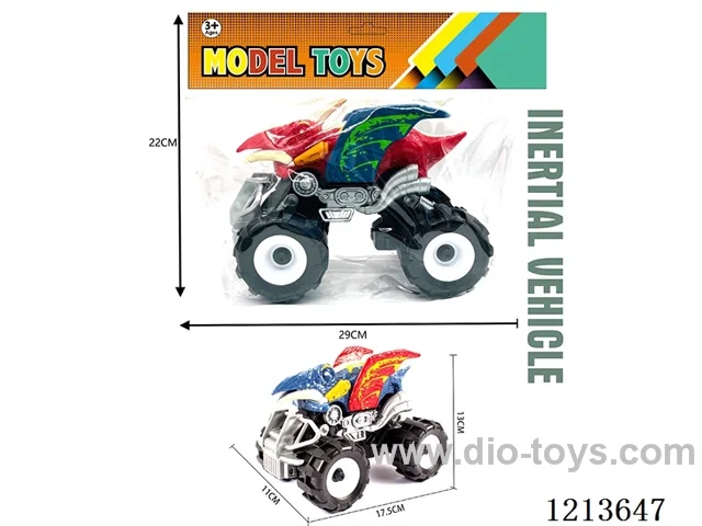 inertia dinosaur car