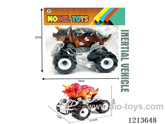 inertia dinosaur car