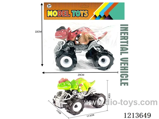 inertia dinosaur car