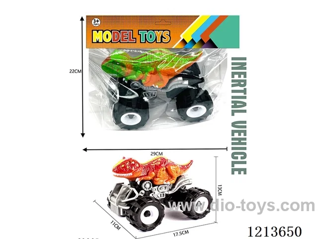 inertia dinosaur car