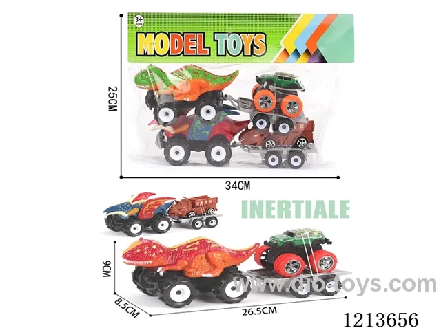 inertia dinosaur car