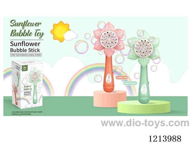 23-hole sunflower shower bubble stick
