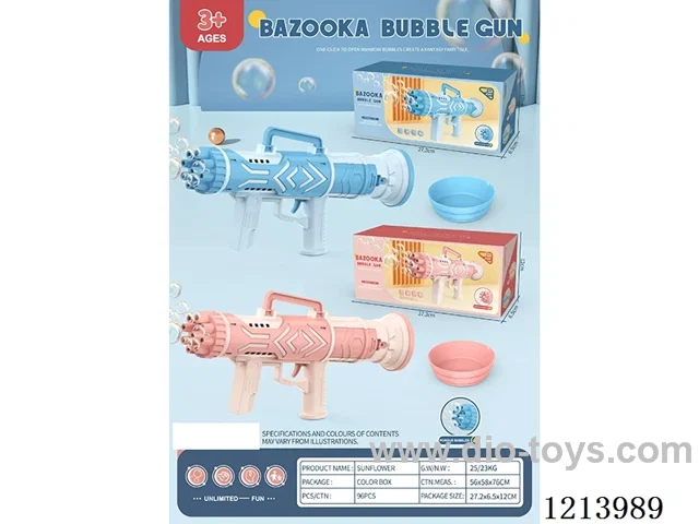 9-hole bazooka bubble gun