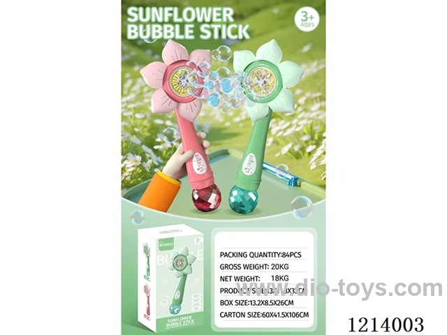Fully automatic 10-hole sunflower bubble stick