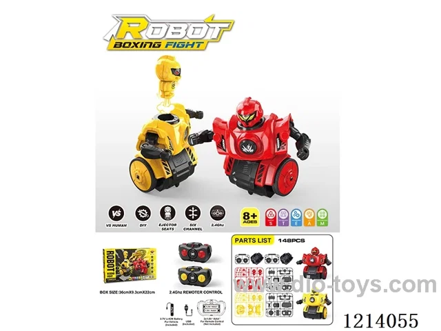 RC Assembled Versus Robot included battery