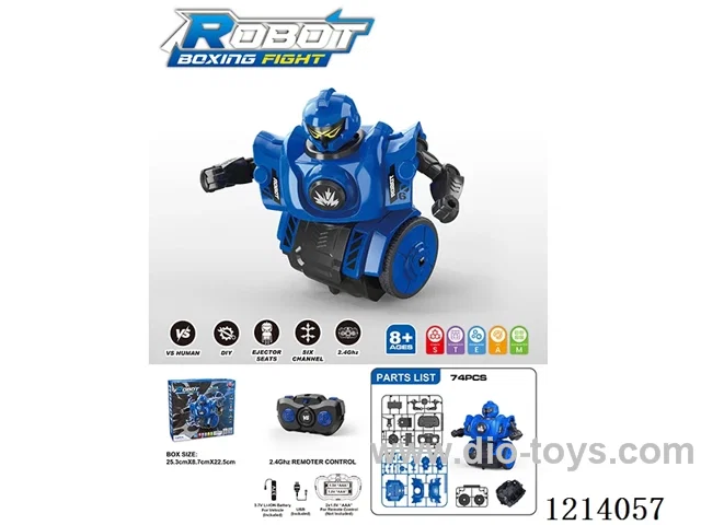 RC Assembled Versus Robot included battery