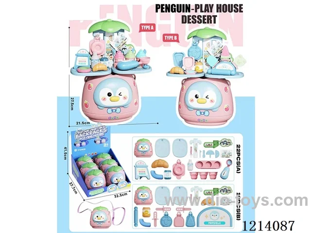 Backpack storage Dessert Set
