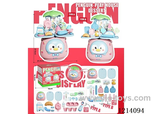 Backpack storage Dessert Set