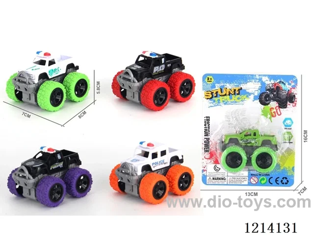 Dual Inertia Police Vehicle 4 Mixed