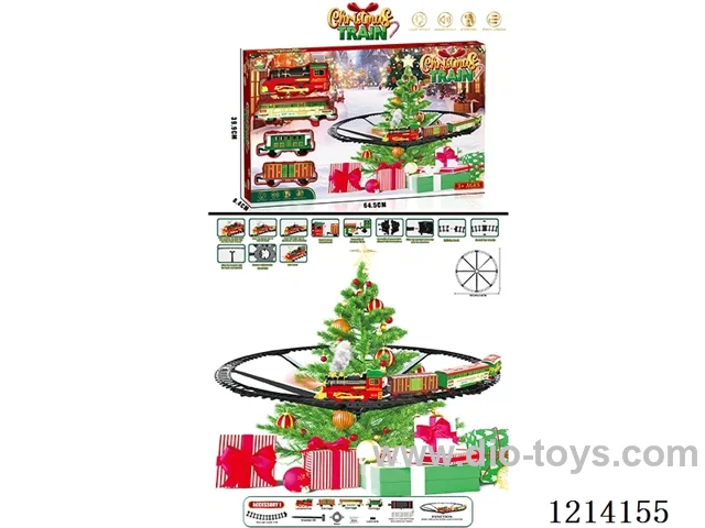 B/O track train W L/M/spray not included 4*AA(Christmas model)