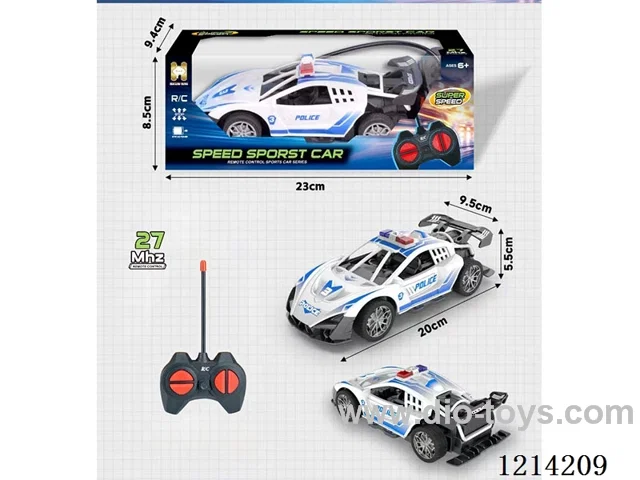 27MHz 4ch rc Lamborghini Supercar Police Car (not included battery)
