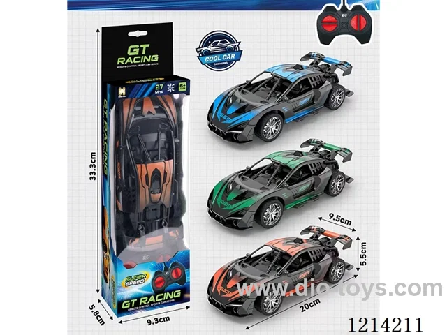 27MHz 4ch rc Lamborghini (orange/blue/green 3-color mix, not included battery)