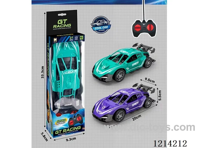 27MHz 4ch rc Lamborghini (purple/green 2 color mix, not included battery)