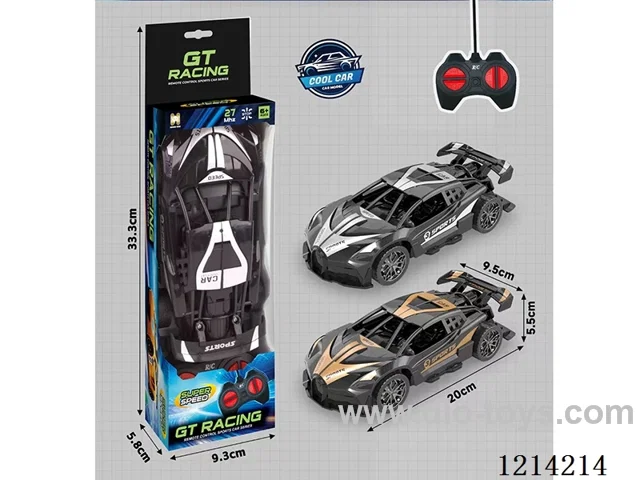 27MHz 4ch rc Bugatti (gold/silver 2-color mix, not included battery)