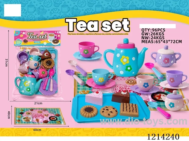 (25PCS) Tea Set E + Tray Carpet