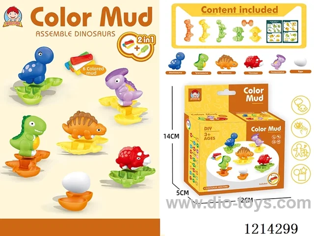 colored clay set